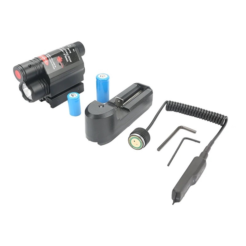 DISKON T6 Green Red Light Scope Tactical Telescope Accessories Laser Dot Sight Hunting Night Vision 