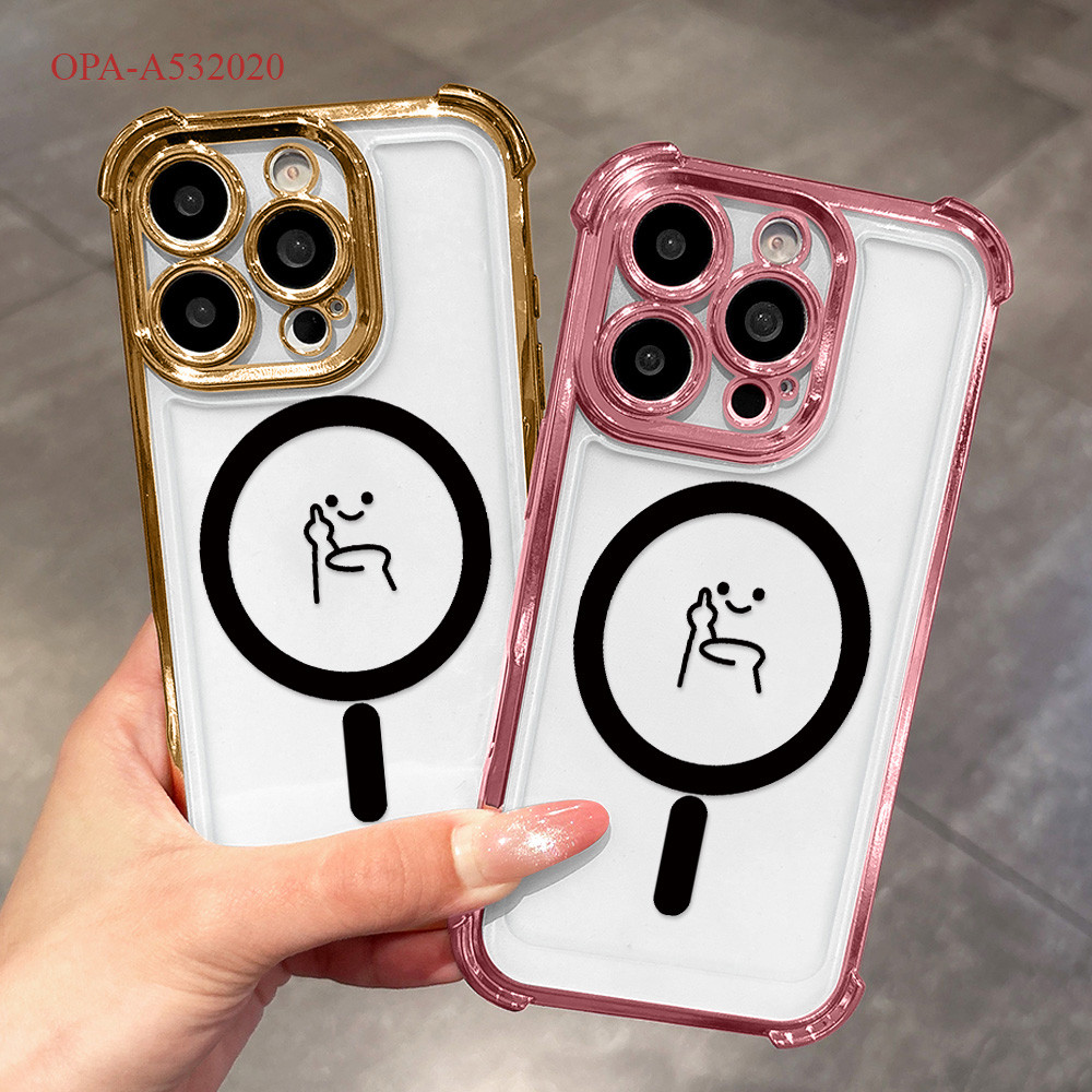 Casing Hp Anti Crack Phone Case For OPPO A60 A54 A77S A58 A57 A55 A53 A33 2020 2022 4G Softcase Kesi