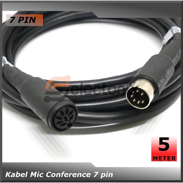 Kabel Mic Conference 7 Pin Brother Union [5M]