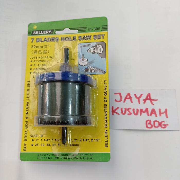 HOLE SAW KAYU SET 7 PCS SELLERY