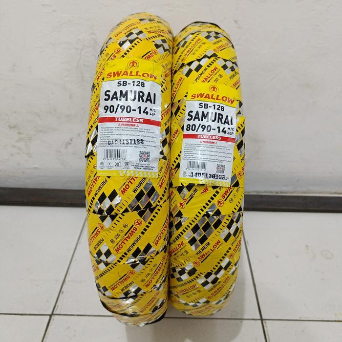 BAN TUBELESS 80/90-14 & 90/90-14 + PENTIL