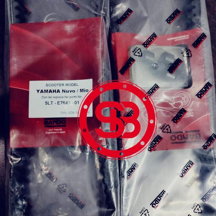 BANDO SCOOTER BELT V-BELT MIO + ROLLER ORIGINAL QUALITY