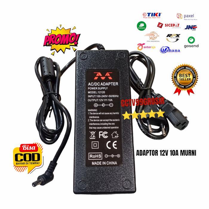 Adaptor 12V 10A / Adaptor 12 Volt 10A / Adaptor Pompa Dc