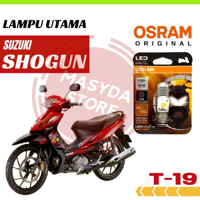 LAMPU DEPAN MOTOR SHOGUN AXELO 125 FI OSRAM T19 TERMURAH