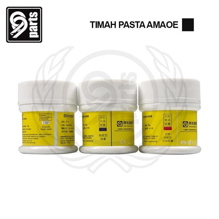 Timah Pasta Amaoe M11 Low Temp 138 / Timah Pasta Medium Amaoem13 190
