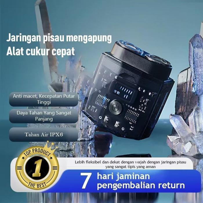 ALAT CUKUR ELEKTRIK KUMIS DAN JENGGOT ALAT CUKUR MULTIFUNGSI CUKUR ELEKTRIK PORTABLE ORIGINAL