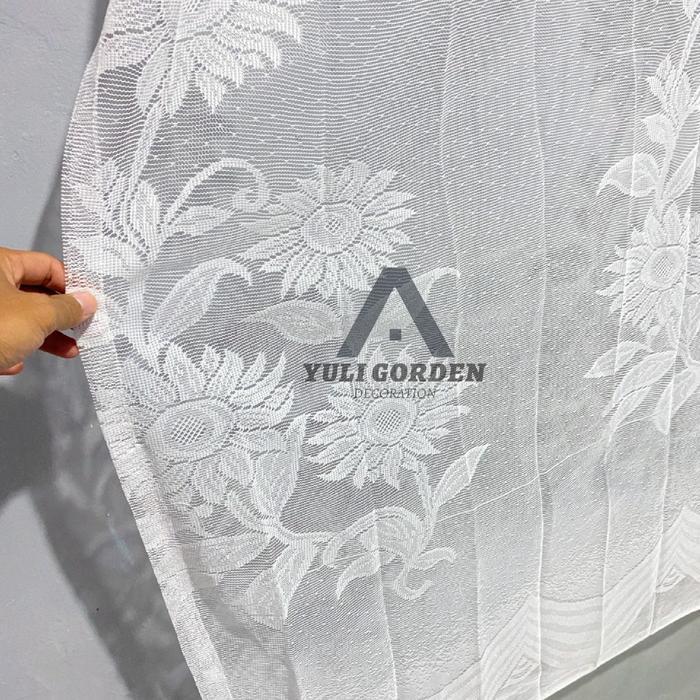 "New" DALAMANVITRASE GORDEN POLOS CANTOLAN PLISKET HORDENG JENDELA PINTU KAMAR BUNGA PUTIH BESI