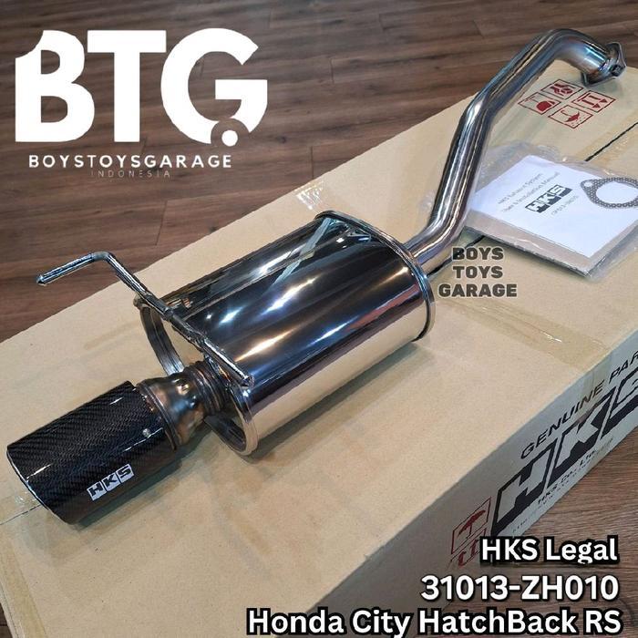 Knalpot HKS Honda City HB Hatchback RS 1.5 GN HKS Legal Muffler Ori