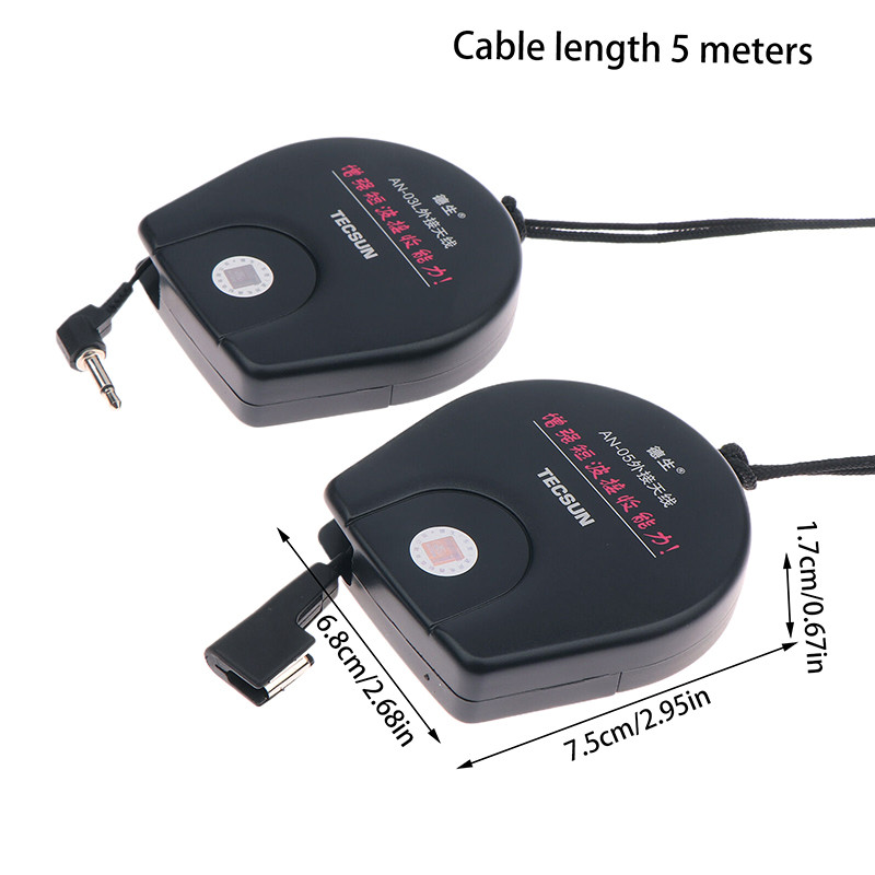 New Tecsun AN05/AN03 External Antenna For Radio Receiver Antenna PL-660 PL-380 PL-310ET PL-330