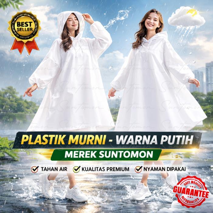 "New" Jas Hujan Plastik - Jas Hujan Ponco Plastik - Jas Hujan Plastik XCO - Jas Hujan Plastik