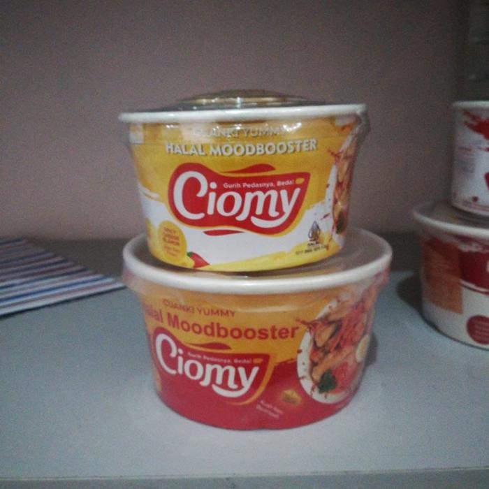 "New" Cuanki Cup Instan Chicken Cheese Spicy Mood Booster - Ciomy