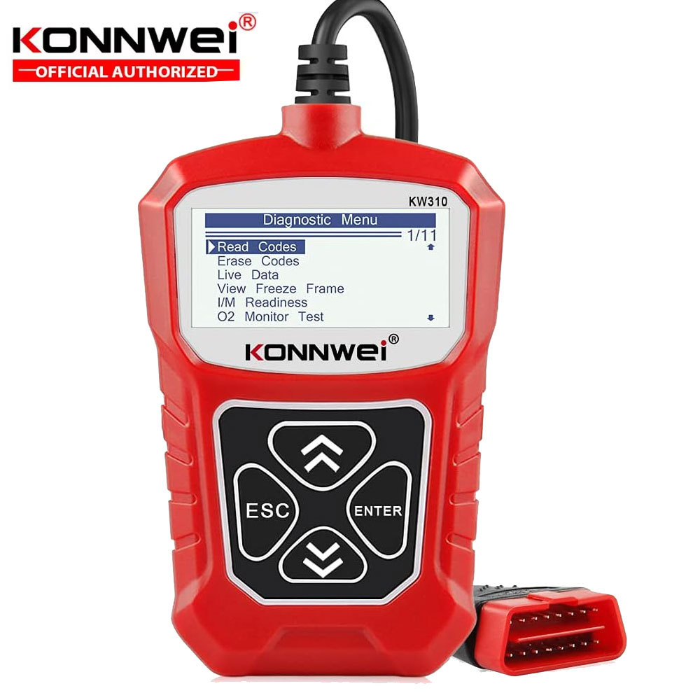 2026 KONNWEI KW310 Car Scanner OBD2 Scanner Auto Code Reader Diagnostic Check Engine Light Scan Tool
