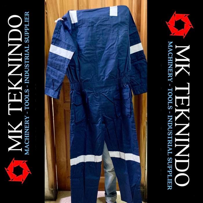 Baju Bengkel Kerja Wearpack Orange Werpak Safety Coverall Proyek