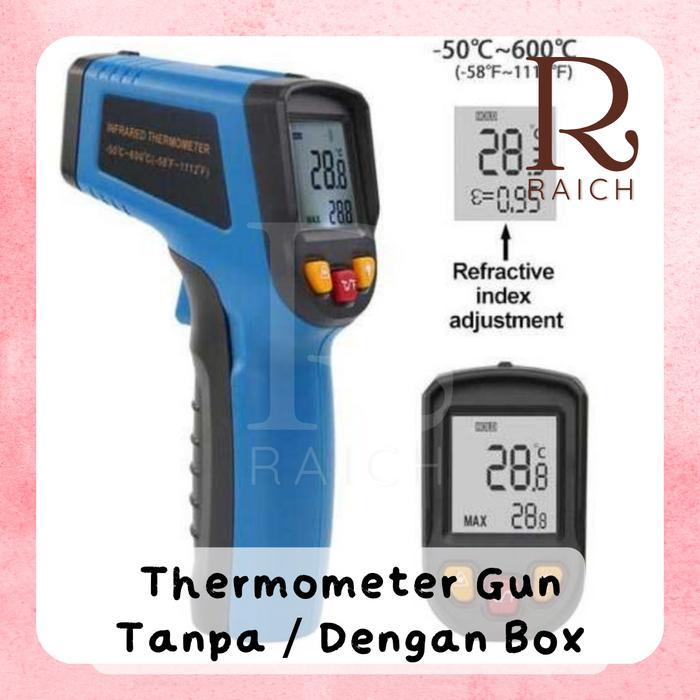 Termometer Masak Tembak Infrared Digital Cooking Thermometer Gun Suhu #Gratisongkir