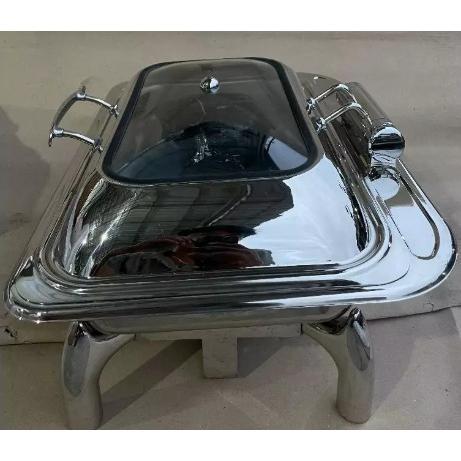 GETRA Hydraulic Chafing Dish F1016-B / F1016-L / F1016 Full Set Chafing Dish Buffet Kapasitas 9