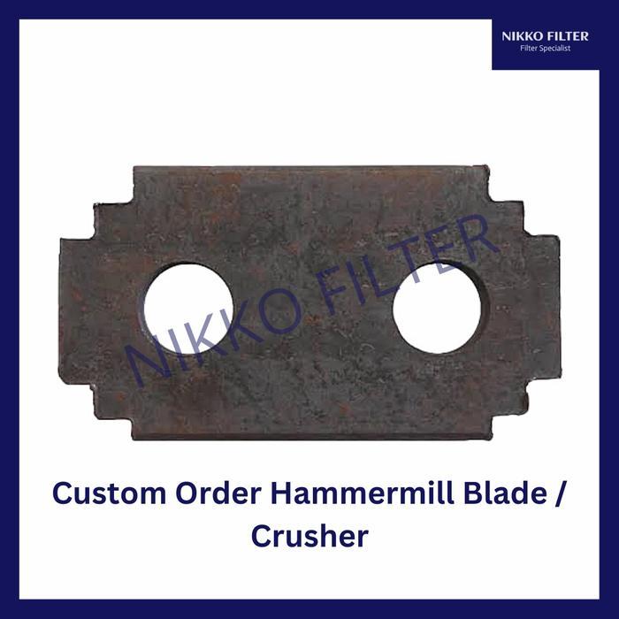 Custom Pisau Hammermill Blade Crusher Sparepart SKD11 ( BEST QUALITY )