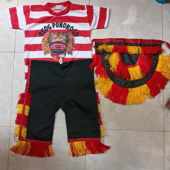 BAJU REOG. BAJU REOG ANAK. BAJU REOG PONOROGO. BAJU JARANAN ANAK. KOSTUM REOG. KOSTUM REOG ANAK.