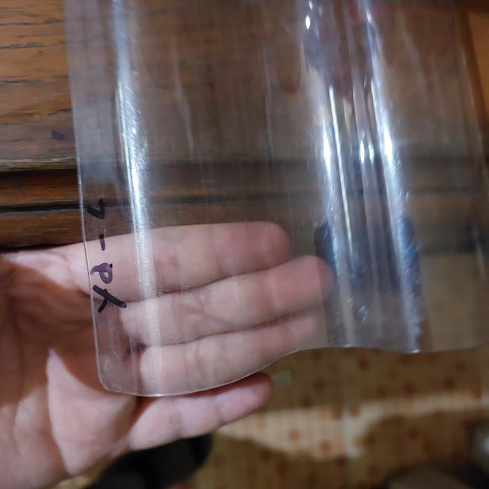 FIBER GELOMBANG TEBAL 1 MM TRANSPARAN BENING