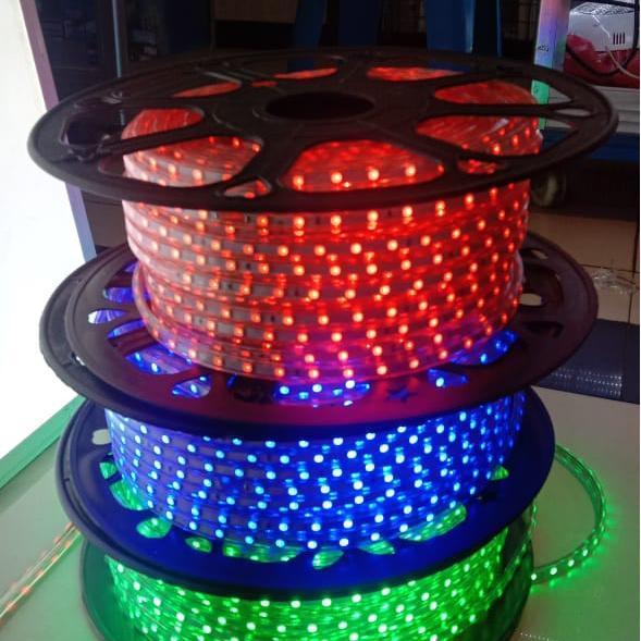 Lampu Led selang 5050 100meter. Lampu selang 1roll : 100meter