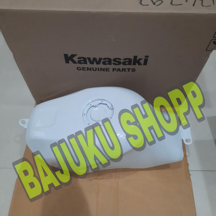 Tangki Tengki Tanki Bensin Ninja Rr 150 Putih Polos Original Kawasaki Populer