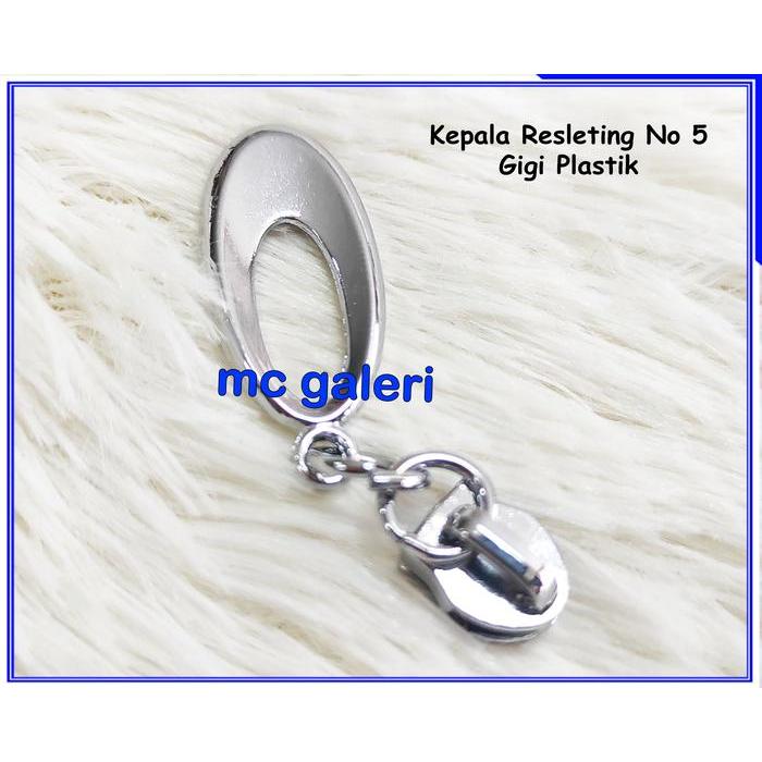 AKSESORIS TAS KEPALA SLETING/ KEPALA RESLETING TAS NO 5 IMPORT