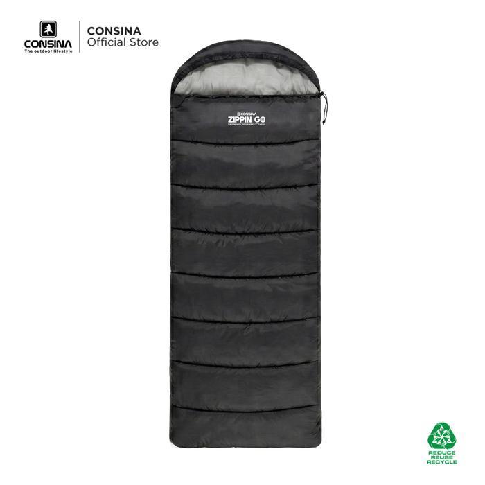 Consina Zippin Go Sleeping Bag Kantung Tidur Gunung Outdoor Expedition Hiking Camping