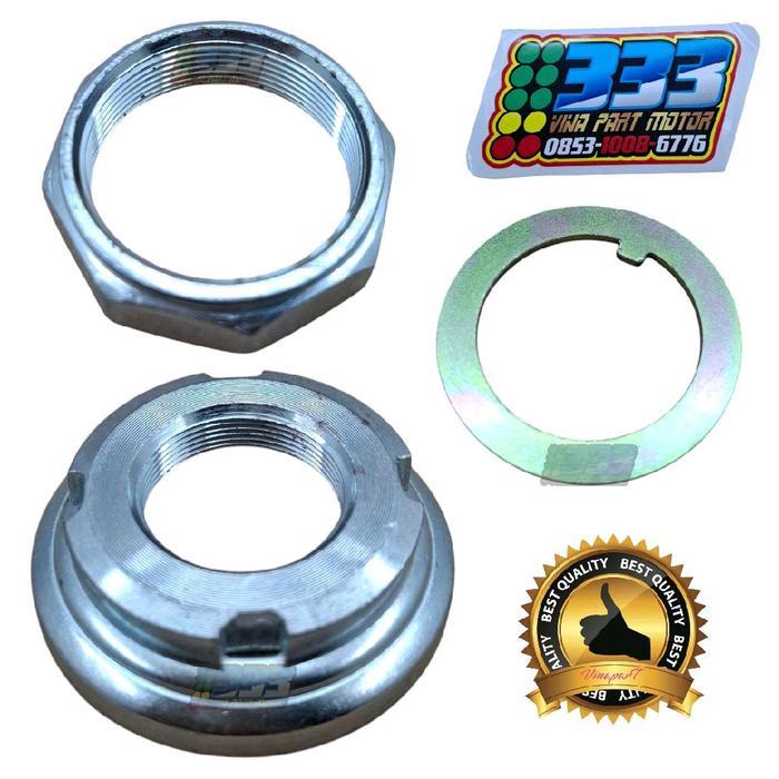 mangkok ring mur komstir atas bawah honda grand supra scoopy beat vario fi