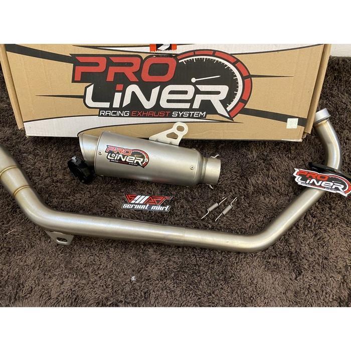 PROLINER / KNALPOT PROLINER TR1 SHORT FULL SISTEM ORIGINAL - VIXION NEW