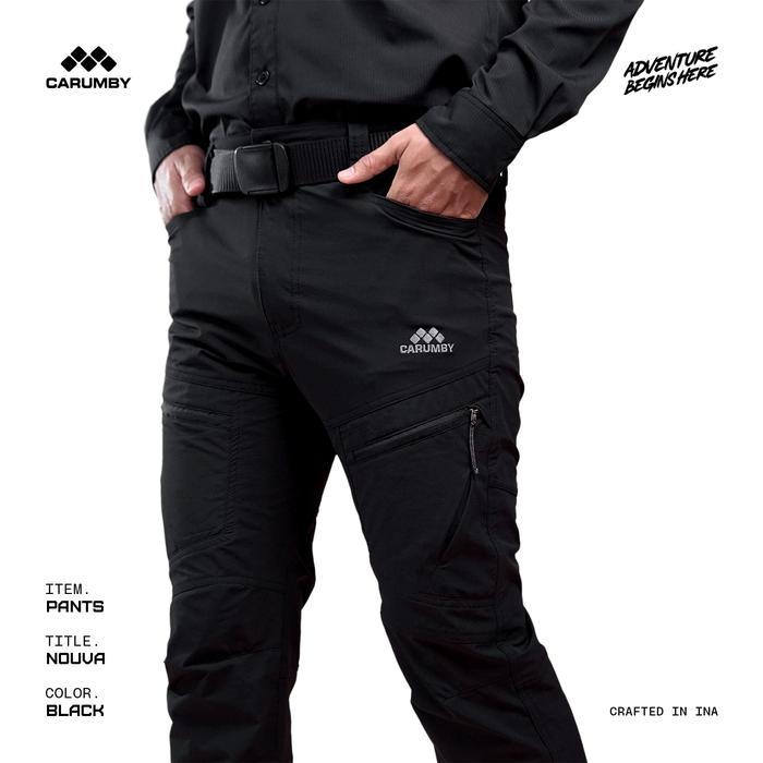 Celana Gunung Carumby Nouva Hiking Pants Stretch & Quick Dry Celana Panjang Pria Wanita Sport
