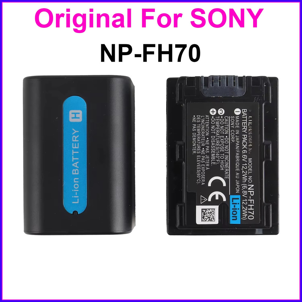 Original NP-FH70 NPFH70 Battery for Sony NP-FH30 NP-FH40 NP-FH60 NP-FH50 NP-FH70 HDR-XR Series