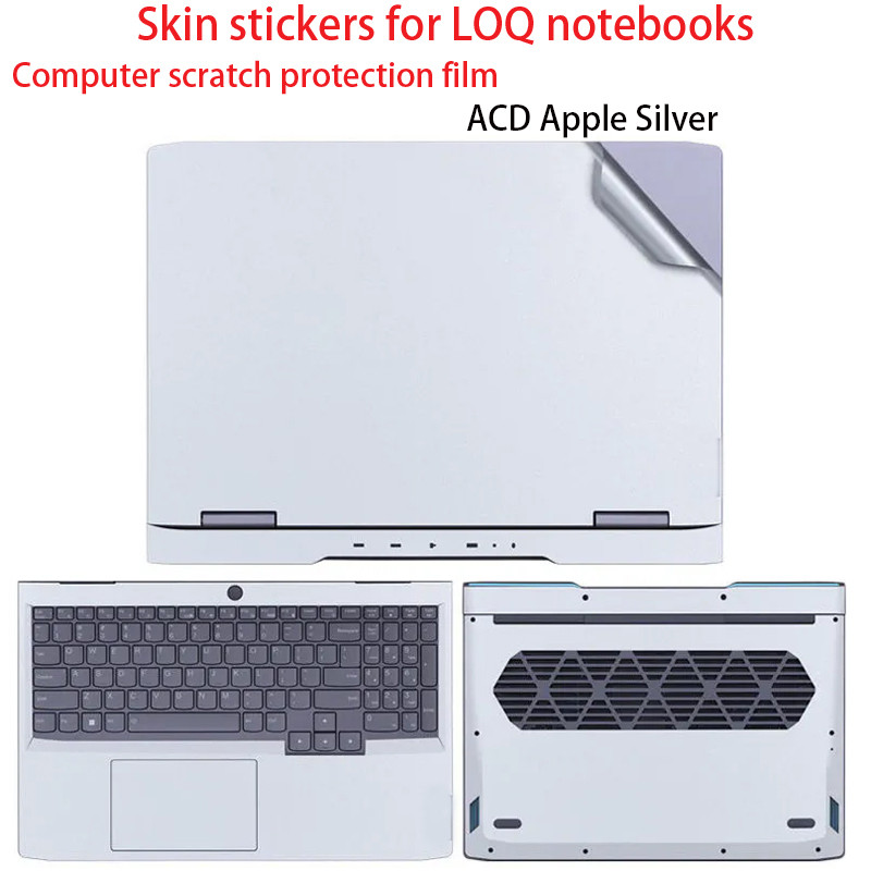 For Lenovo LOQ 15IRX10 15IRX10 laptop skin sticker 15IRX9 15ARP9 computer body protective film