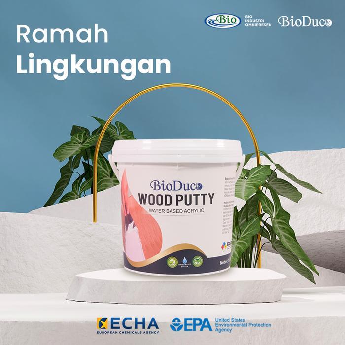 Bioduco Wood Putty Dempul Kayu Pelapis Dasar Finishing Kayu 1,5Kg #Gratisongkir