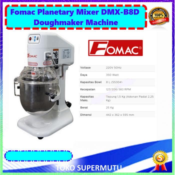 Mesin Mixer DMX-B8D PLANETARY STAND MIXER Mesin Pengaduk Adonan FOMAC