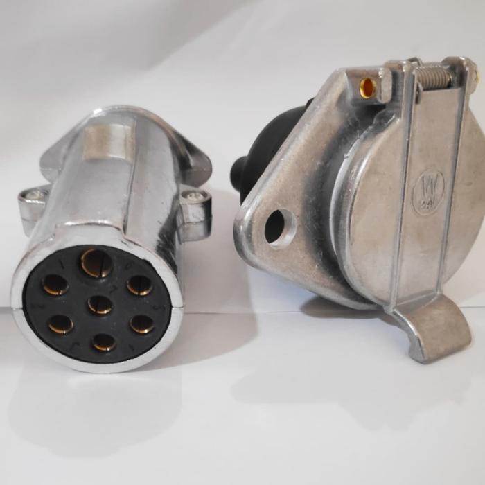Socket & Plug trailer 7 pin