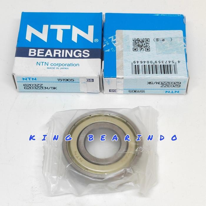 BALL BEARING 6203 ZZ NTN 6203ZZ NTN *
