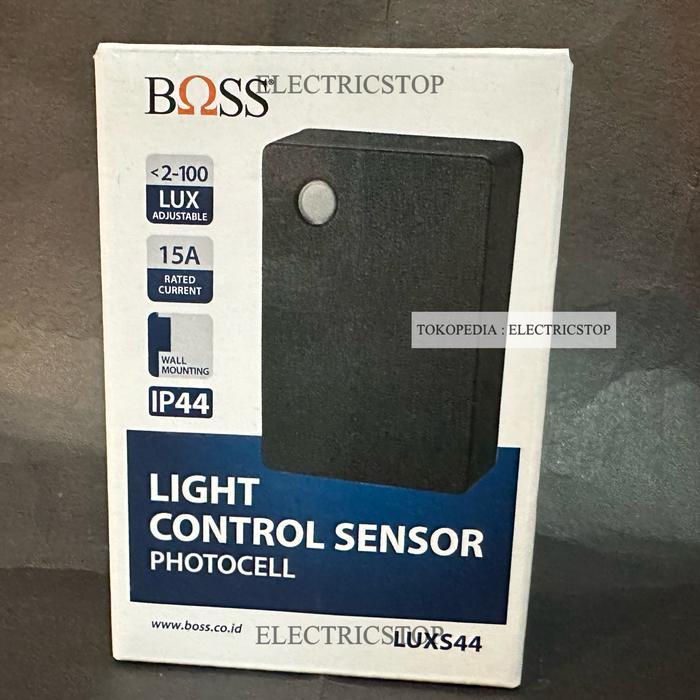 BOSS PHOTOCELL LUXS44 / LIGHT CONTROL SENSOR WALL MOUNTED *