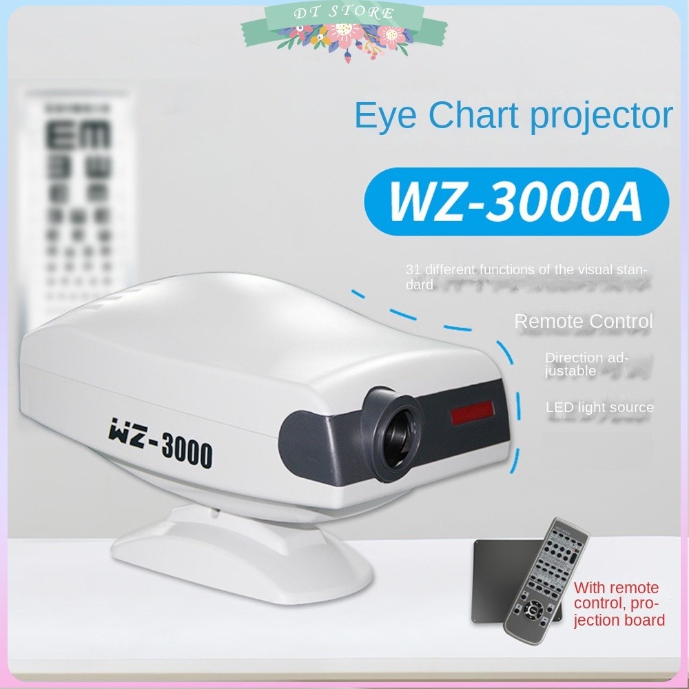 New Professional Ophthalmic Equipment Vision Lcd Auto Chart Projector WZ-3000 with LED Light source