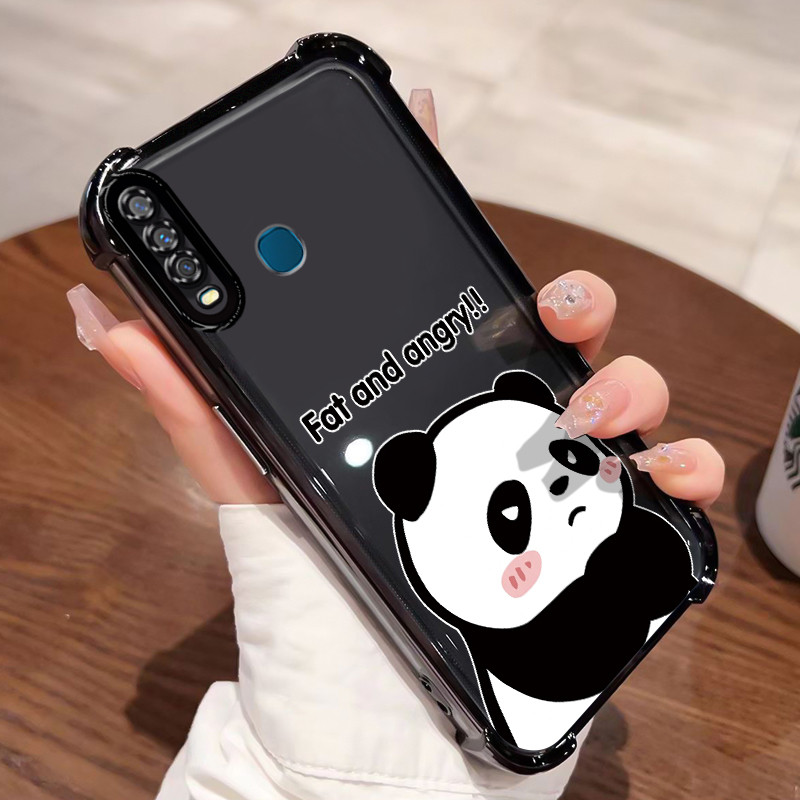 Casing Hp Untuk VIVO Y17 Y15 Y12 Y12i Y3 Y3s 2020 Case Casing HP Softcase Ponsel Anti-sidik jari Sof