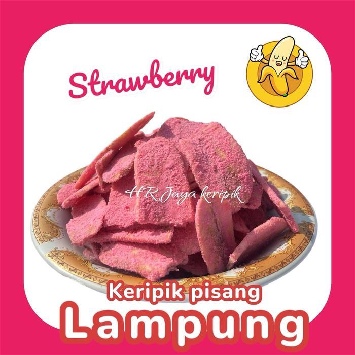 (Dapat Tester Cemilan) Promo 1 Kg Keripik Pisang Coklat Khas Lampung/Keripik Pisang Kepok & Aneka