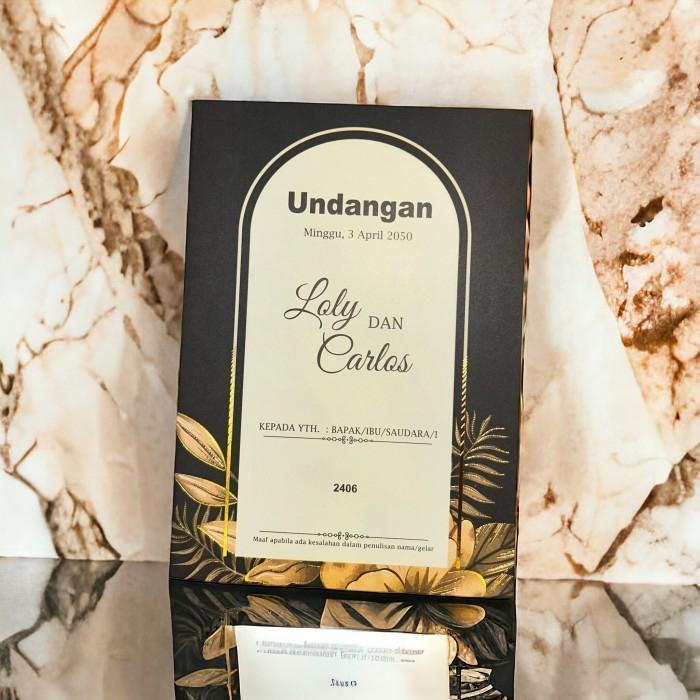 Blangko Undangan Kosong Pernikahan Erba BLANKO MURAH Simple 2406