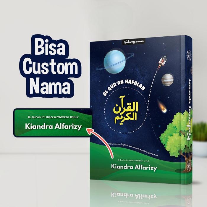 Al Quran Custom Nama Hafalan dan Terjemahan Kalamy A5