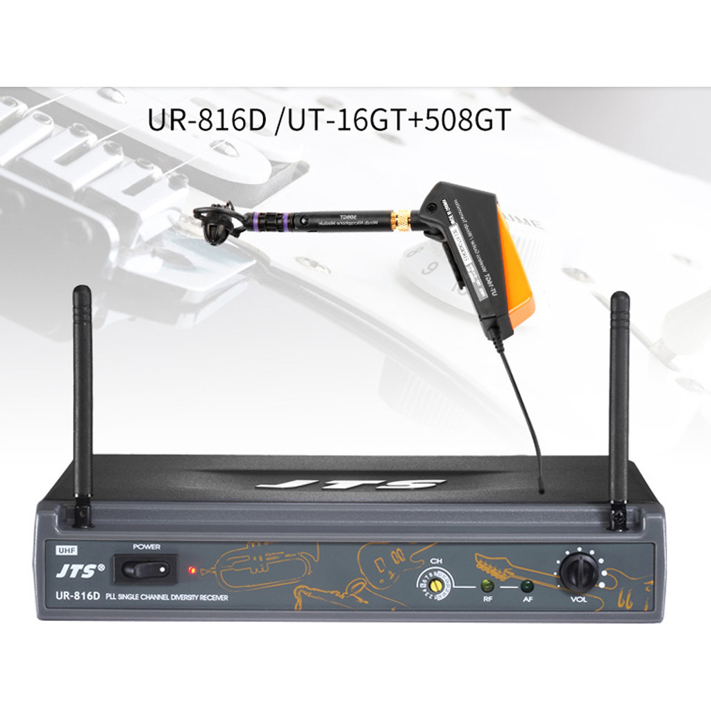 JTS UR-816D/T-16GT/508GT Guitar Winds Pack Saxophone Wireless Instrument Microphone Guitar Band