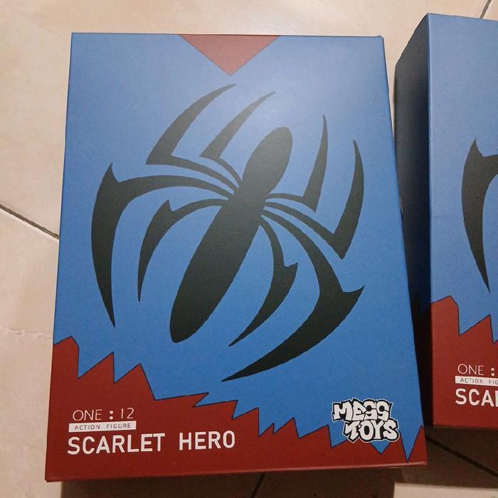 Mess Toys Scarlet Spiderman Messtoys Scarlet Hero