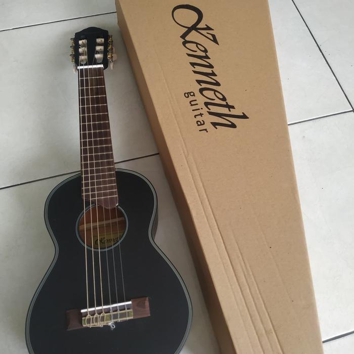 GITAR LELE ORIGINAL KENNETH/GITAR CLASIK SENAR 6/GITAR KECIL