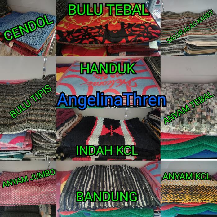 Terlaris Keset Kain - Keset Anti Slip - Keset Serap Air - Lap Kaki Microfiber