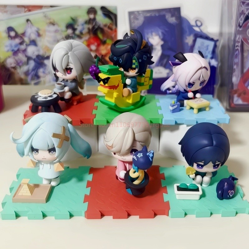 New Genuine Genshin Impact Blind Box Collectible Figurines Cosplay Display Figurines Mystery Box