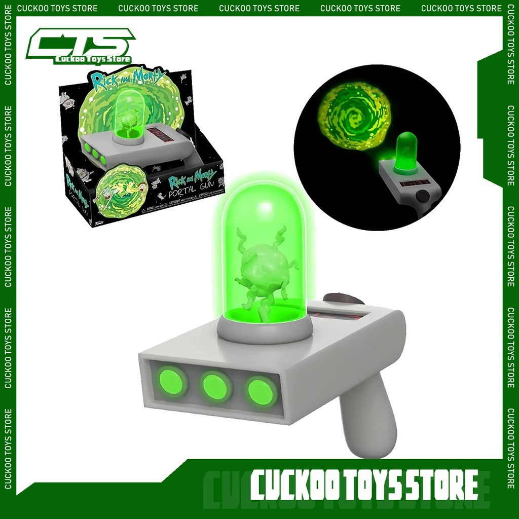 Rick And Morty Figure Portal Gun Portal Game Replica Model