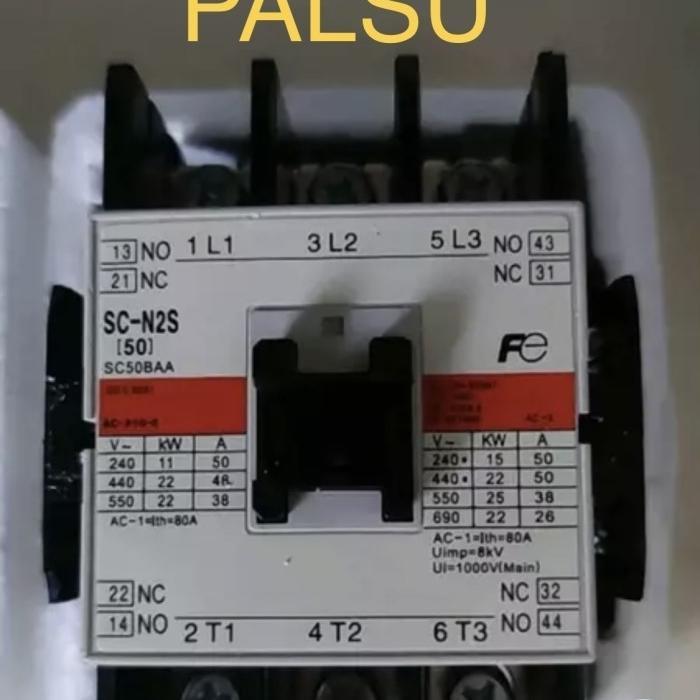 CONTACTOR FUJI SC-N2S SC N2S SC N25 SC2SN SC2NS SC-2NS COIL AC110,220,380 VAC SC50XA