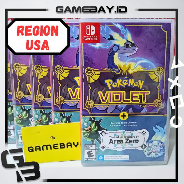 Nintendo Switch Pokemon Violet +The Hidden Treasure of Area Zero DLC
