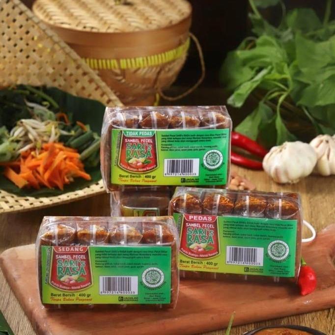 Sambal / Bumbu Pecel "Sari Rasa" 400Gr Pasti Murah